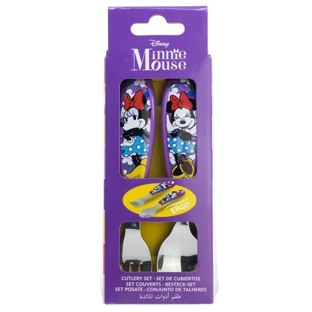 Disney Baby Minnie - Set of 2 Stainless Steel Cutlery Pieces