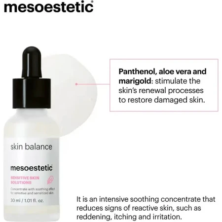 Mesoestetic Skin Balance - Soothing Serum for Sensitive Skin, 30 ml