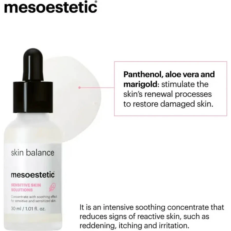 Mesoestetic Skin Balance - Soothing Serum for Sensitive Skin, 30 ml