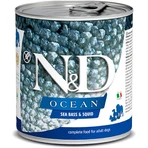 Farmina N&amp;d Ocean Adult Kabeljauw en Inktvis - Compleet voer voor volwassen honden, 285 g