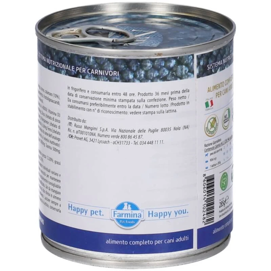 Farmina N&amp;d Ocean Adult Kabeljauw en Inktvis - Compleet voer voor volwassen honden, 285 g
