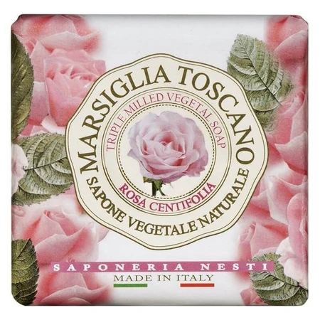 Nesti Dante Marseille Toscaanse Centifolia-roos - Natuurlijke plantaardige zeep, 200 g