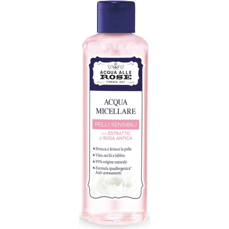 Beruhigendes Rosenwasser – Mizellenwasser für empfindliche Haut, 200 ml