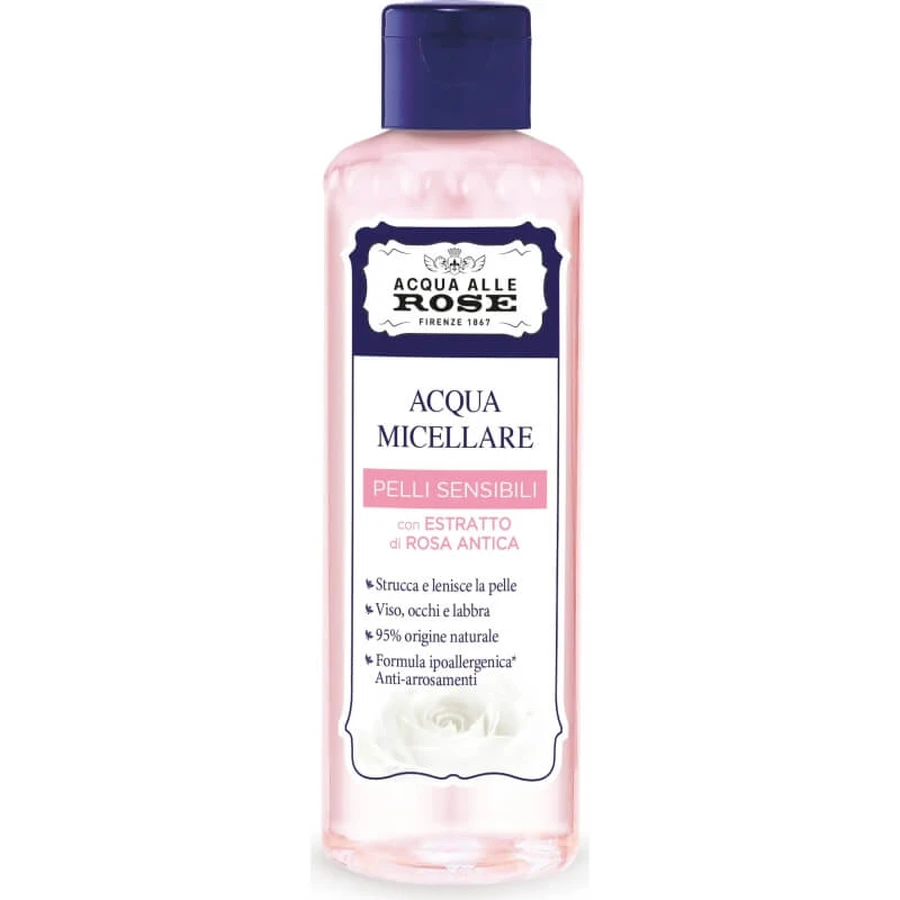 Beruhigendes Rosenwasser – Mizellenwasser für empfindliche Haut, 200 ml
