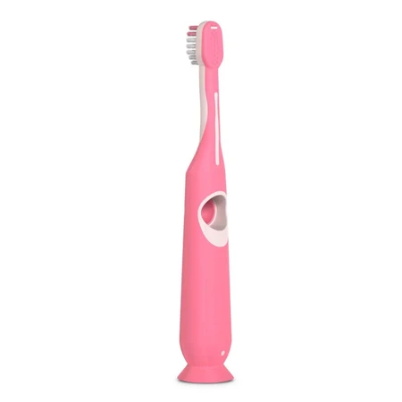 Suavinex Oralcare – Handzahnbürste für Kinder von 2 bis 6 Jahren, rosa