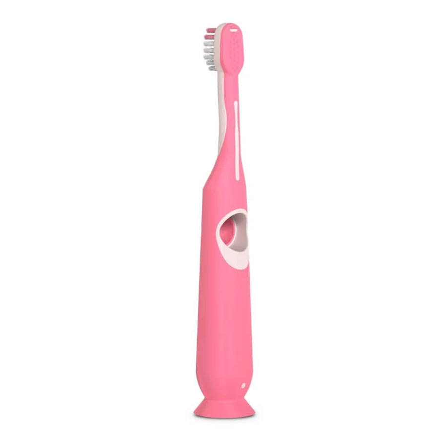 Suavinex Oralcare – Handzahnbürste für Kinder von 2 bis 6 Jahren, rosa