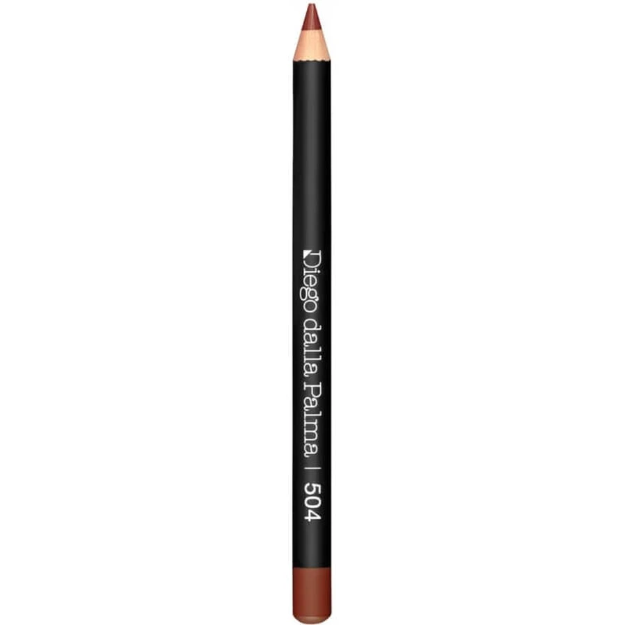 Diego dalla Palma Lip Contour Kit-set – lippenstift + lippotlood, 12 cm, nr. 504 Sweet Gianduia