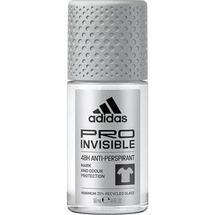 Adidas Pro Invisible pour homme - Déodorant anti-transpirant à bille, 50 ml
