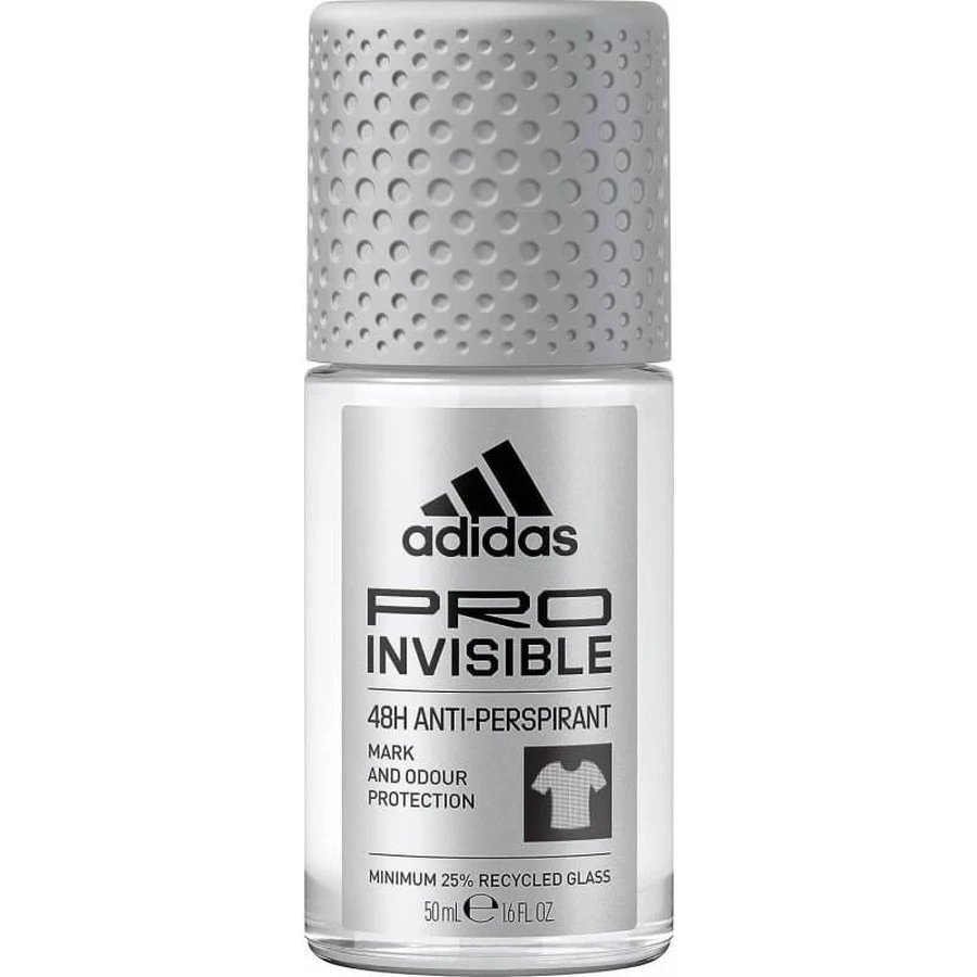 Adidas Pro Invisible pour homme - Déodorant anti-transpirant à bille, 50 ml
