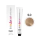 Glamour Cremă de vopsit părul fără amoniac – cremă de vopsit părul nr. 9.0 blond foarte deschis