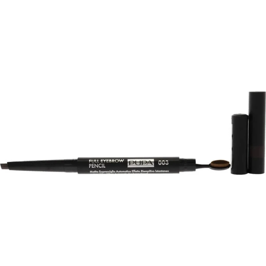 Pupa Full Eyebrow Pencil – Automatischer Augenbrauenstift Nr. 003 Dunkelbraun