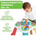 Chicco Sense & Focus – Sensorischer Spieltisch mit elektronischen Spielen