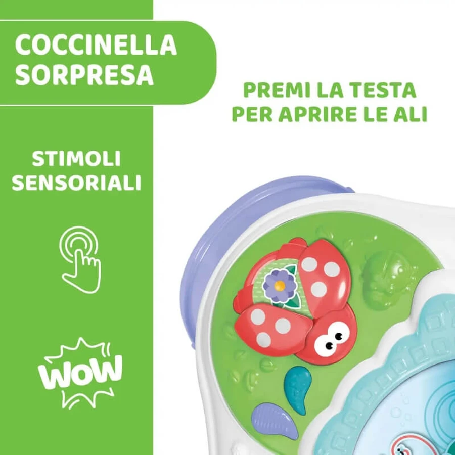 Chicco Sense & Focus – Sensorischer Spieltisch mit elektronischen Spielen