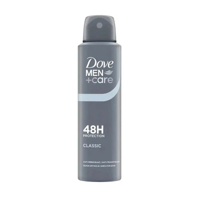 Dove Man+care Classic 48-Hour Protection - Deodorant Spray, 150 ml