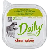 Almo Nature Daily Menu Chicken and Peas - Complete Wet Food for Adult Dogs, 300 g