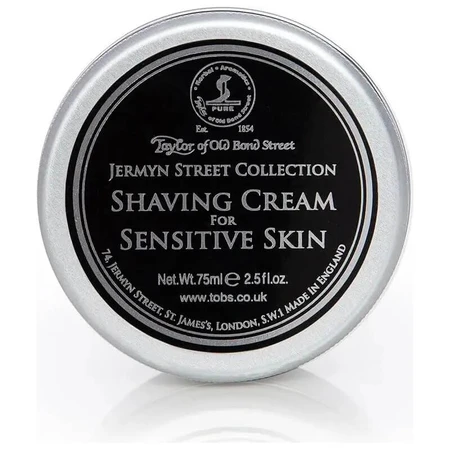 Taylor of Old Bond Street Jermyn Street Collection – Rasiercreme für empfindliche Haut, 60 g