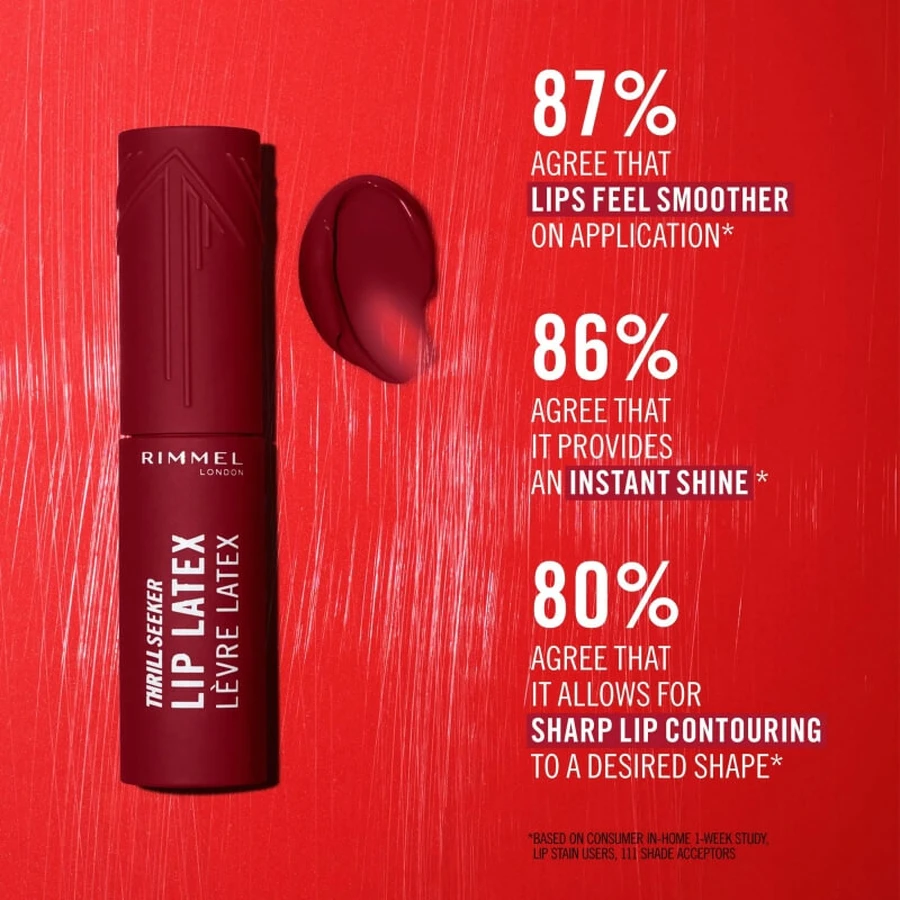 Rimmel Thrill Seeker Lip Latex - Vloeibare lippenstift nr. 150 Magnetic