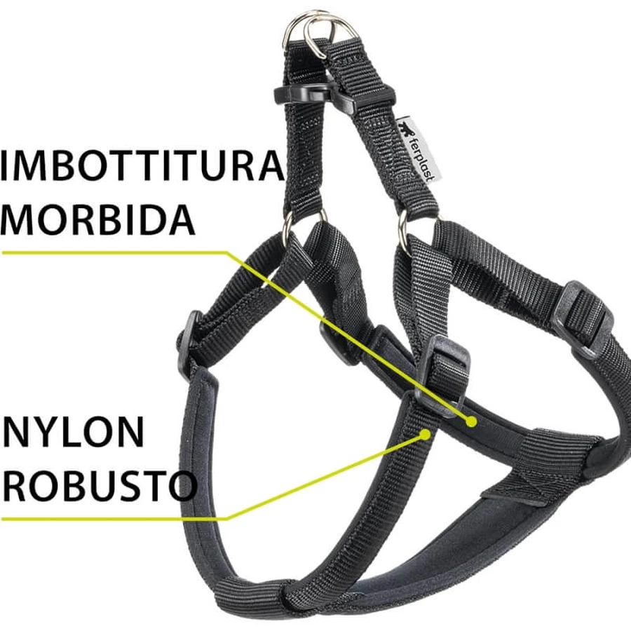 Ferplast Daytona P Extra Large Noir - Harnais en nylon