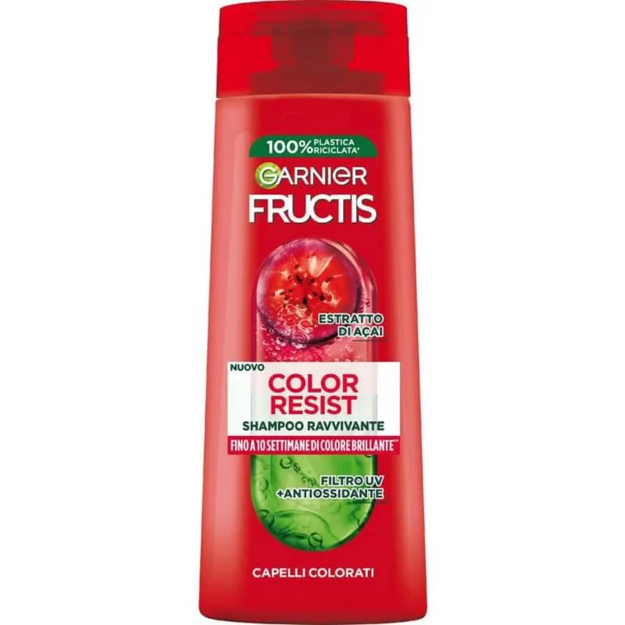 Fructis Color Resist - Champú revitalizador del color, 250 ml