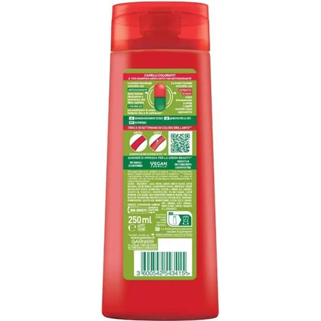 Fructis Color Resist - Champú revitalizador del color, 250 ml