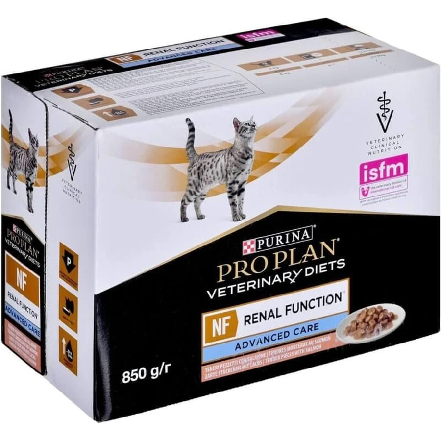 Purina Pro Plan NF Zalm - Dieetnatvoer voor katten met nierfalen, 850 g
