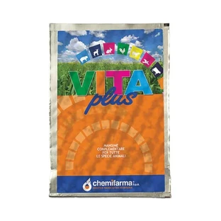 Chemifarma Vitaplus - Complément multivitaminé aux acides aminés pour oiseaux, favorisant la croissance, la mue et la reproduction, 50 g