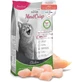 Platinum Meatcrisp Chicken - Pienso completo para gatos adultos castrados, 1,5 kg