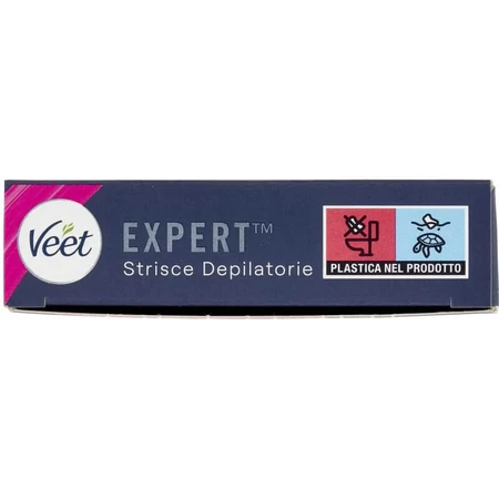 Veet Expert – 12 Haarentfernungsstreifen für empfindliche Haut