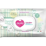 Toallitas limpiadoras Dealo 72 XL con leche y coco