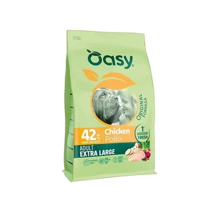 Oasy Fórmula Original para Adultos, tamaño extragrande, con pollo - Alimento completo para perros adultos de gran tamaño, 10 kg