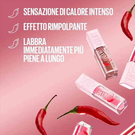 Maybelline Lifter Plump - Plumping Lip Gloss No. 001 Blush Blaze