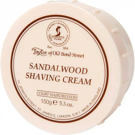 Taylor of Old Bond Street Sandalwood Shaving Cream 150 g