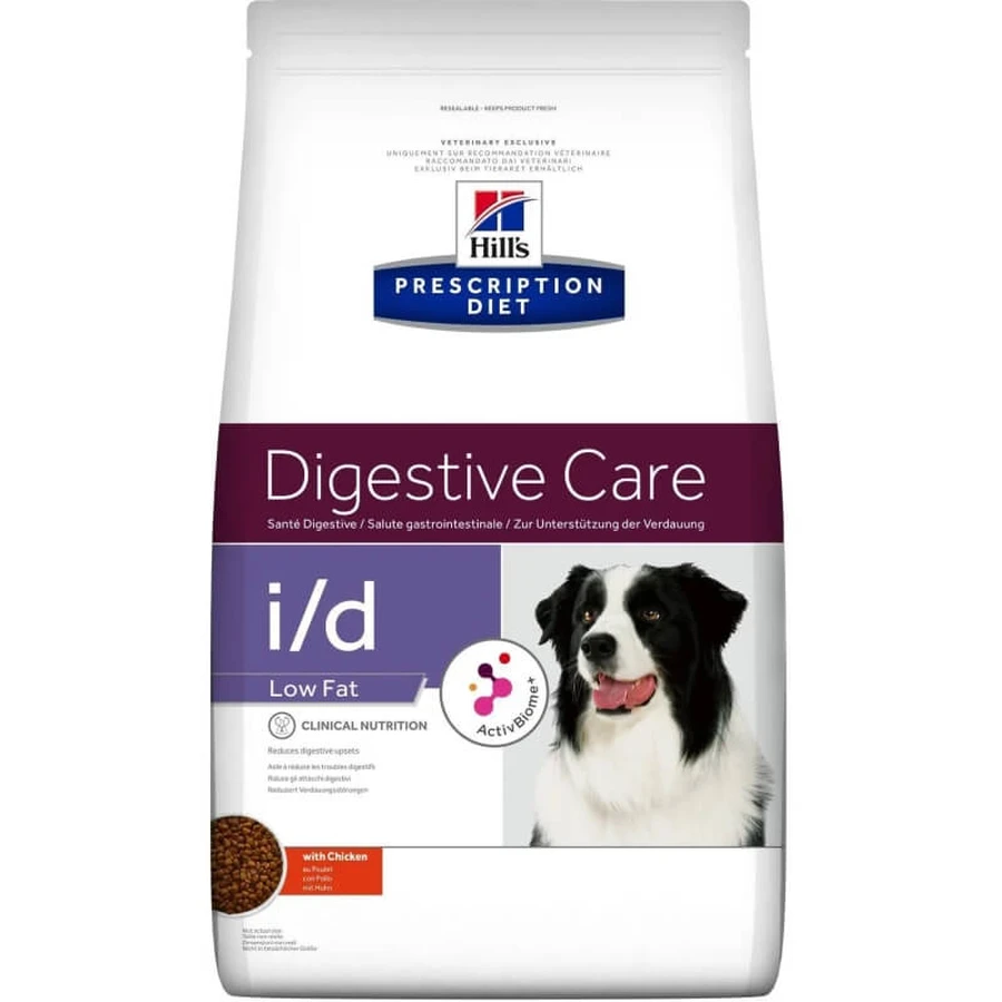 Hill's Prescription Diet i/d Low Fat - Pienso seco para perros, 10 kg