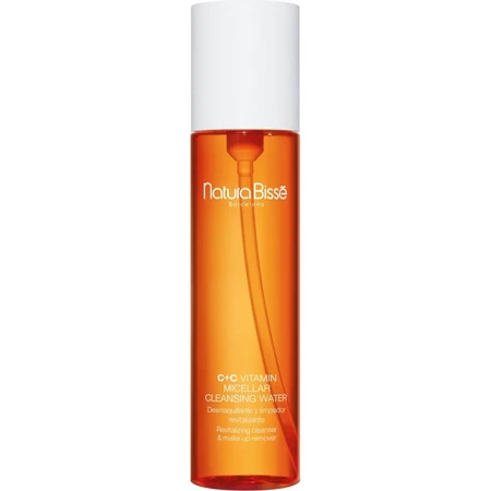 Agua limpiadora con vitaminas C+C de Natura Bisse - Agua micelar, 150 ml