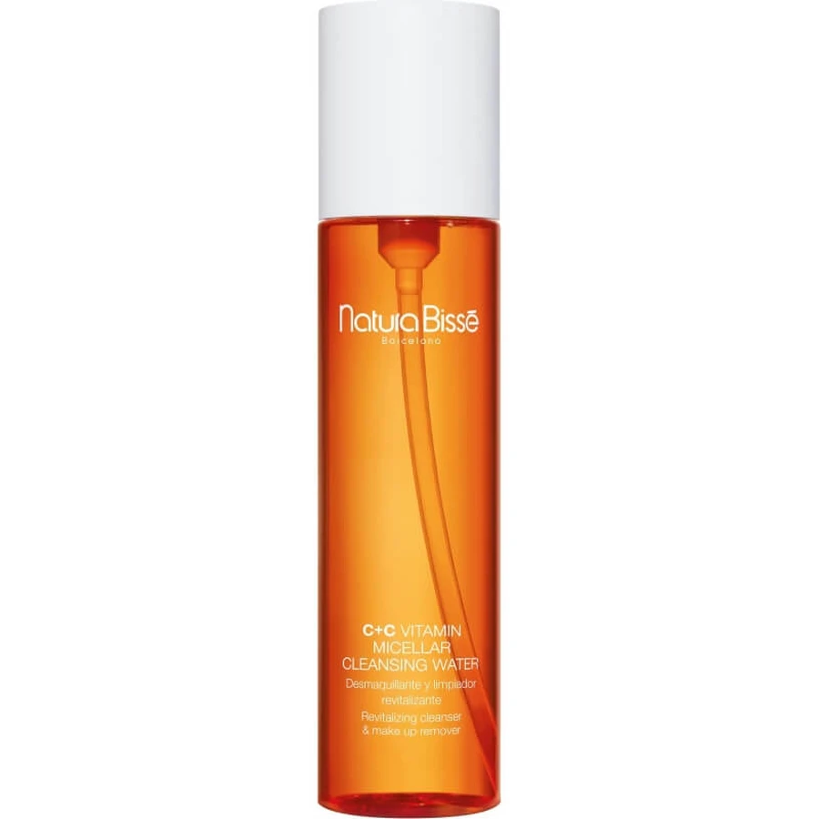 Agua limpiadora con vitaminas C+C de Natura Bisse - Agua micelar, 150 ml