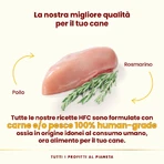 Almo Nature HFC Complete Pollo con romero - Pienso completo para perros, 150 g