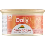 Almo Nature Daily Adult Cat Salmon Mousse - Complete Food for Adult Cats, 85 g