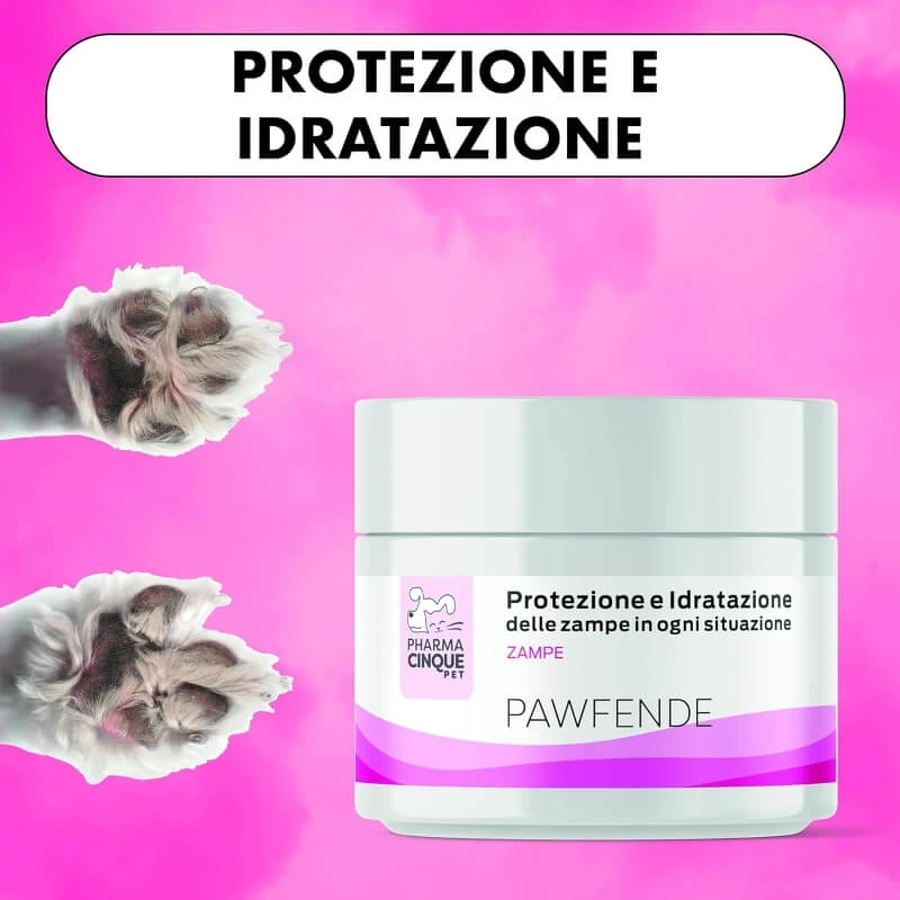 Pharma5pet Pawfende – Schutz und Feuchtigkeitspflege für die Pfoten von Hunden und Katzen in jeder Situation, 50 ml