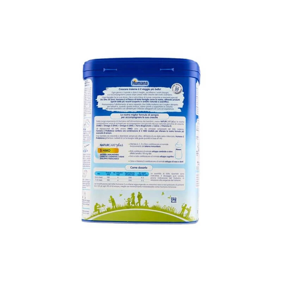 Humana 2 Probalance - Follow-on Formula for Infants, 800 g