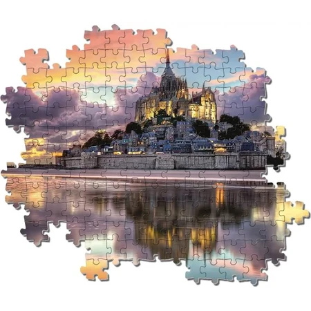 Clementoni „Le magnifique Mont Saint-Michel“ – 1.000-teiliges Puzzle für Erwachsene