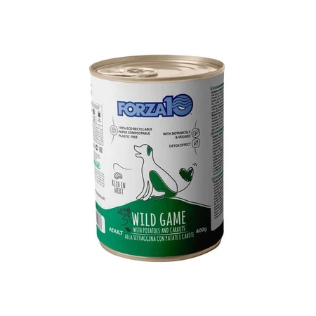 Forza10 Forza 10 Adult Maintenance Wild Game with Potatoes and Carrots - Complete Food for Adult Dogs, 400 g