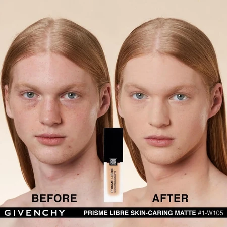Givenchy Prisme Libre Skin-Caring Matte - Perfecting Foundation - No. 1-W105