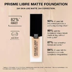 Givenchy Prisme Libre Skin-Caring Matte - Perfecting Foundation - No. 1-W105