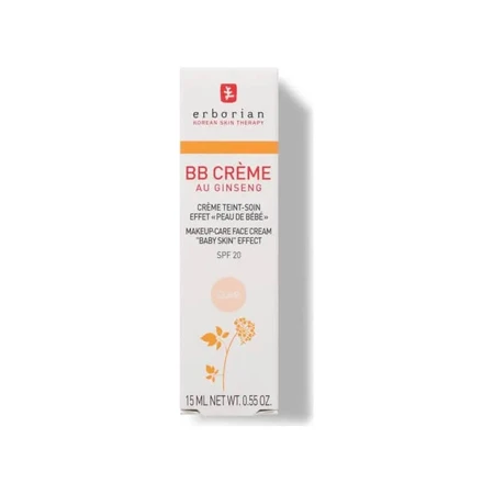 Erborian Ginseng BB Cream - Koreaanse getinte vochtinbrengende crème SPF 20, 15 ml - Clair