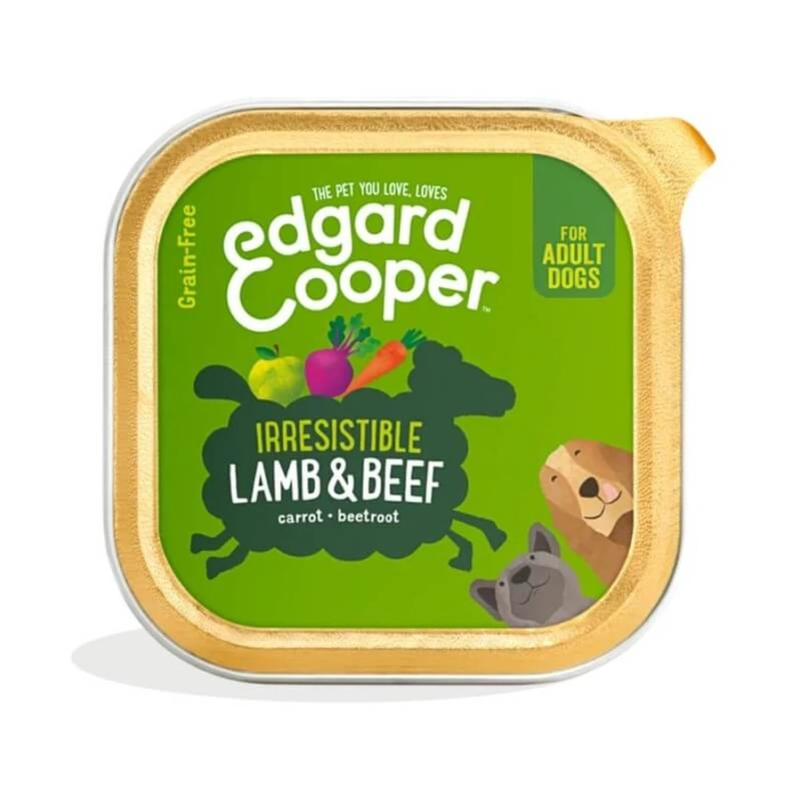 Edgard & Cooper Adult Lamb & Beef - Complete Food for Adult Dogs, 150 g