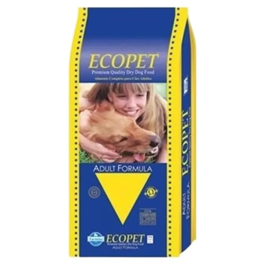 Farmina Ecopet Adult - Alimento completo para perros adultos con niveles normales de actividad, 15 kg