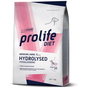 Prolife Dog Cordero Hidrolizado Hipoalergénico - Alimento completo hidrolizado para perros adultos de tamaño mediano y grande, 2 kg