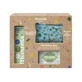 Coffret Mustela Vanity Spa - Savon solide de 75 g + crème bio multi-usage onctueuse de 75 ml + gant de toilette