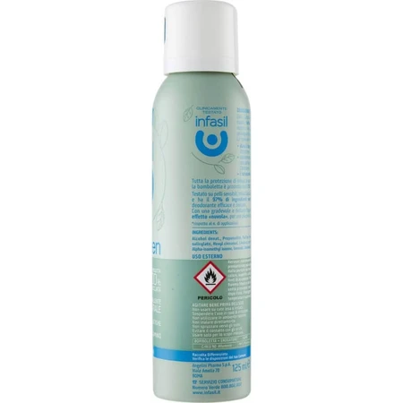 Infasil Deo Green Parfum neutre - Déodorant en spray 125 ml
