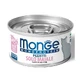 Monge Pezzetti Solo carne de cerdo - Comida húmeda para gatos, 80 g